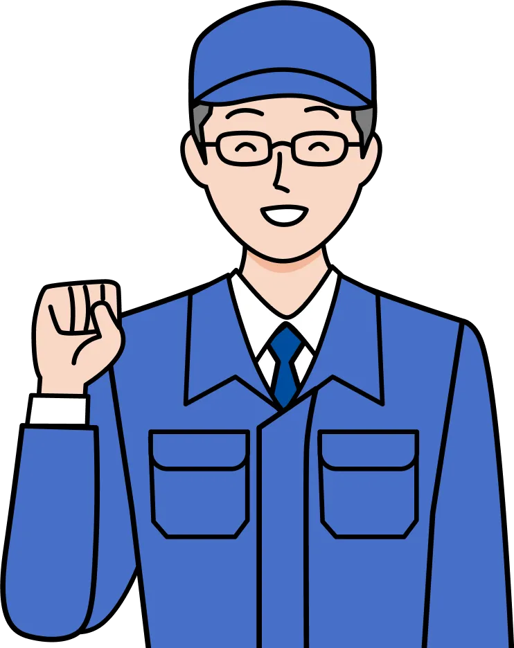 スタッフのイラスト