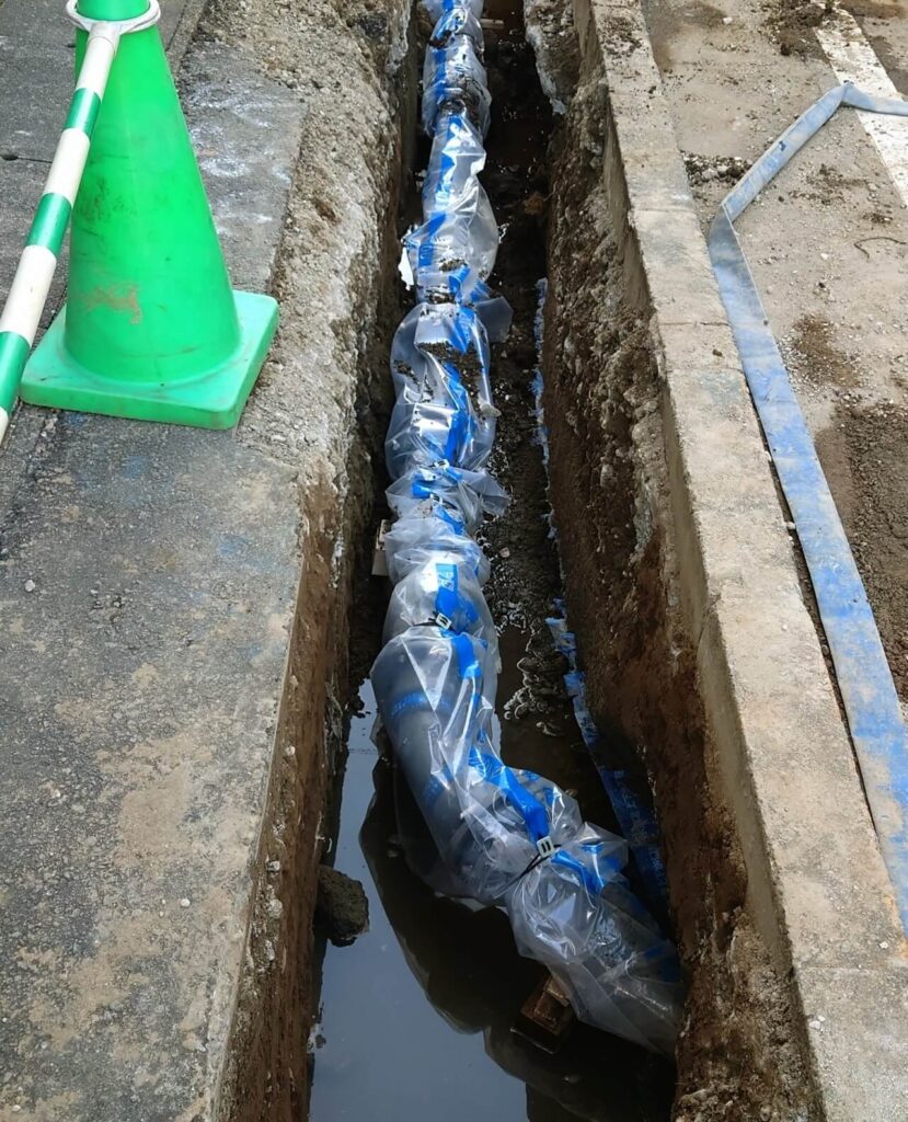 下水道の配管